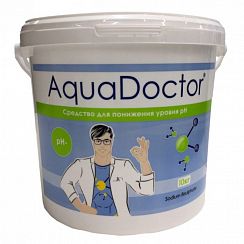 AquaDoctor pH Minus 10 кг - гранулы для понижения уровня ph воды